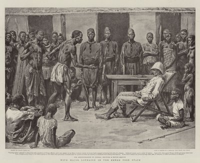 Con el Mayor Lothaire en el Estado Libre del Congo de Frank Dadd